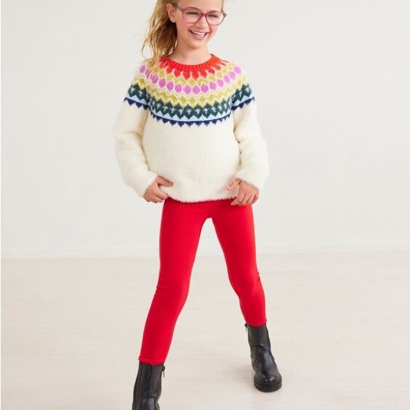 Hanna Andersson Festive Fair Isle Pullover - Picture 5 of 5